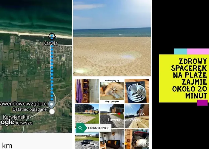 Wakacyjny, Nad Morzem Z Balia, Lawendowe Wzgorze, * Karwieńskie Błoto